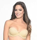 Strapless Bra By Caprice Lingerie - Removable Straps - Push Up Underwire Bra