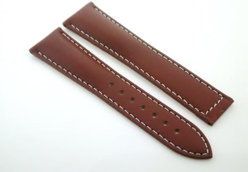 Deployment Leather Strap Band Fit 20mm Omega Seamaster Lbr Ws21