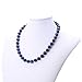 Gem Stone King 18inches 10mm Blue Simulated-Lapis Lazuli Gemstone Strand Knotted Handmade Necklace