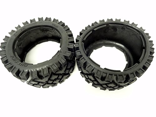 Rovan Rear Buggy All-Terrain Tires (2) 170x80 Fits HPI Baja 5B 2.0 SS King Motor