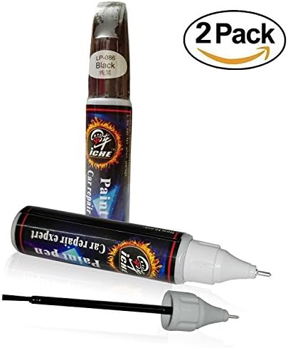 ICHE Car Scratch Repair Remover Filler & Sealer Painting Pen Car Coat Applicator Cars - 2 Pack (White)