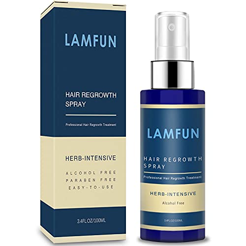 Hair Growth Spray, LamFun Professional Hair Loss Treatment, 5