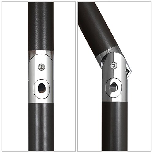 Sekey Sonnenschirm| Strandschirm für Balkon Garten & Terrasse | Neigungswinkel und Höhe verstellbar,UV-Schutz bis UPF 50… – Bild 4