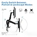 Dual Monitor Mount Full Motion Height Adjustable Arm Stand Riser with C Clamp/Grommet for 15”-27” LCD Computer VESA Monitor (2 Arms, Black) by LANGRIAthumb 3