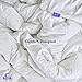 Cushion Lab Calming Weighted Blanket 15lbs & Dual Sided Cotton/Quilted Duvet Cover | 60