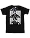 Supernatural Women's Winchester Mugshots Boyfriend Fit T-Shirt X-Large Black