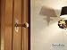 Sendida Self Adhesive Wall Hooks - 8 Pack No Drills Wooden Hat Hooks Storage Wall Mounted Coat Hanging Hook for Coat Towel Hat Key Robe Hooks On Door Wardrobe Closet