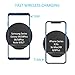 Squish Wireless Charger, Qi Certified Wireless Charging Pad & Stand 7.5W for iPhone Xs MAX/XR/XS/X/8/8 Plus and 10W for Samsung Galaxy S9/S9 Plus/Note 8/S8/S8 Plus Fast Wireless Charging