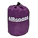 AirGoods Travel Pillow -- Multifunctional Inflatable Travel Pillows For Airplanes, Portable Office Napping Pillow (Purple)