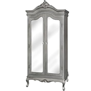 Downton Interiors Vintage Style Double Wardrobe Finished In