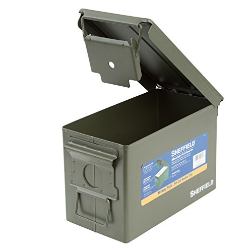 Sheffield 12620 Military Style .50-Cal Ammo Can