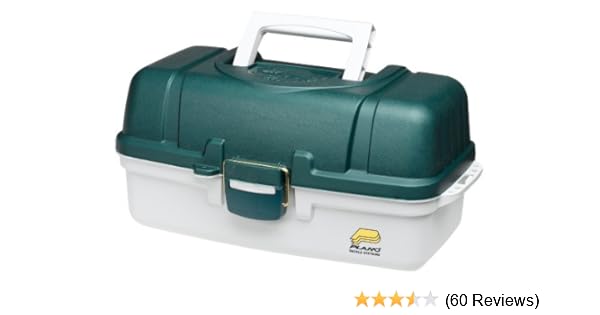 Amazon Com Plano 3 Tray Tackle Box Fishing Tackle Boxes