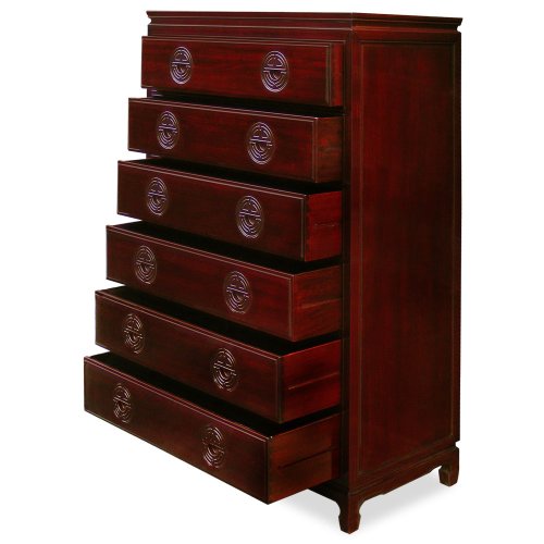 Dark Cherry Rosewood Chinese Longevity High The Home Kitchen Store