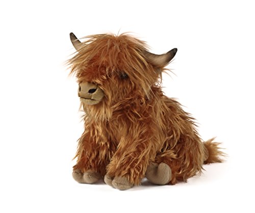 Living Nature Soft Toy - Hochlandrinder mit Klang, Braun, 30 cm – Bild 3