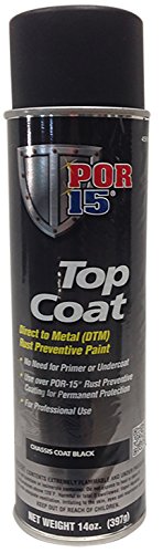 POR-15 45918 Chassis Black Top Coat - 14 fl. oz.