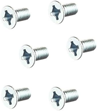M6 x 10mm Phillips Countersunk Machine Screw (20 Pack) A2 Grade Stainless Steel.