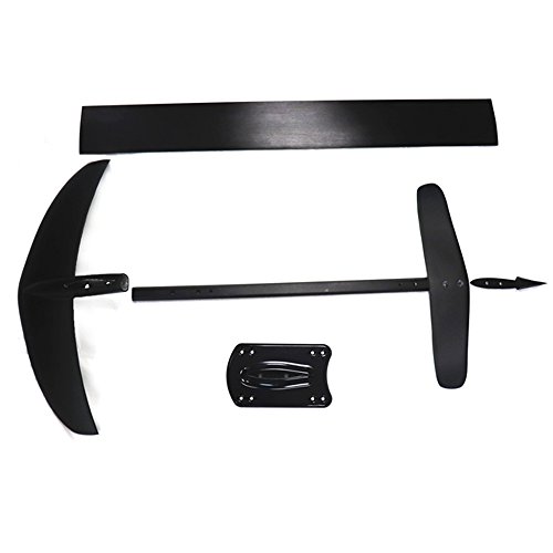 YCSPORT Aluminum&Carbon Fiber Hydrofoil for Kiteboard Ocean Windsurfing Foil Black