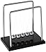 SciencePurchase Newton's Cradle Art in Motion, 7 1/4-Inch Balance Balls - Black Wooden Base