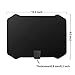 HDTV Antenna,Indoor Amplified TV Antenna 50 to 70 Miles Range with Detachable Amplifier Signal Booster and 16 Feet Coaxial Cable (Black)