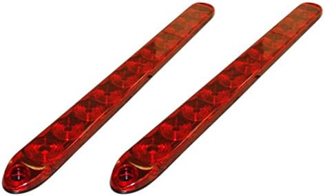 Leading Edge Lighting CL-16020-R2 Pair of LED Stop Turn Tail Light Bar for Trucks, Trailers and RV's, Waterproof
