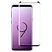 Tech Armor 3D Curved HD Clear Ballistic Tempered Glass Screen Protector Designed for Samsung Galaxy S9 Plus (2018) 1 Pack