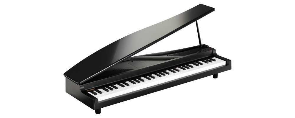 KORG MICROPIANO マイクロピアノ ミニ鍵盤61鍵 ブラック 61曲のデモソング内蔵 自動演奏可能商品画像