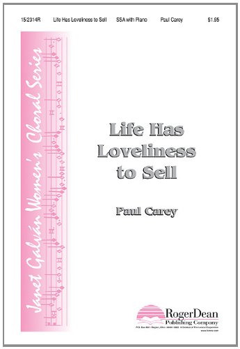 Life Has Loveliness To Sell Carey Paul 9780893286064 Amazon Com Books