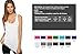 Don't Be a Salty Bitch | Womens Humor Premium Tri-Blend Racerback Tank Top, Vintage Black, Medium