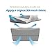 ZAMULO Orthopedic Memory Foam Cervical 4D Contour Pillow for Neck and Shoulder Pain,Orthopedic Memory Foam Pillow Ergonomic Bed Pillow for Side Sleepers Back Sleepers, Neck Support Pillow Hypoallergen