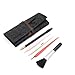 C-pop Scratch Art Tools, 6 PCS Painting Drawing Arts Tools Set, Stylus,Tools Bag, Small Scraper, Black Brush