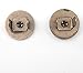 ALL in ONE 10 Sets Magnetic Button Clasp Snaps for Sewing Craft Bag Clothing Scrapbooking No Tools Required (18mm, Antique Bronze)