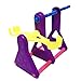 TwitterPlaza 3 In 1 Seesaw Climbing Stand For Finger Monkey Baby Monkey Gym Jungle Swing