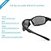 Duduma Polarized Sports Sunglasses for Running Cycling Fishing Golf Tr636 Flexible Superlight Frame (Black Matte Frame with Black Lens)