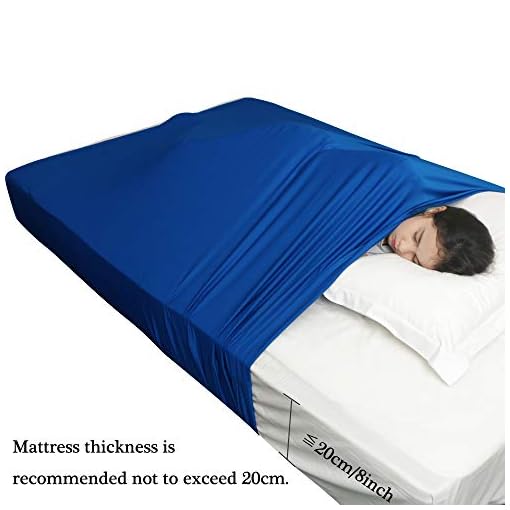 Sensory Compression Blanket Sensory Bed Sheet for Kids Help Kids Ages