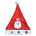 3 pcs Child Christmas Traditional Cap Santa Claus Snowman Reindeer Hat For Kids