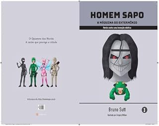 Livro Homem Sapo A Máquina do Extermínio : Terceiro volume da série Homem Sapo