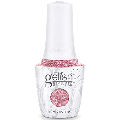 1353 June Bride - Holographic Pink Glitter 1110835 0.5 OZ Bottle Soak Off Gelcolor New and Genuine