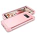 WeLoveCase Galaxy S8 Case, Hybrid Heavy Duty Shockproof Military Armor Protective Case Dual Layer High Impact Protection Case Cover with Extra Conner Cushion Bumpers for Samsung Galaxy S8 (Rose Gold)