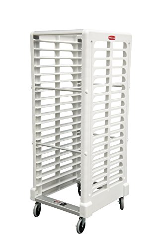 Rubbermaid Commercial ProServe Rack, 18 Slot, White
