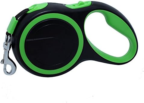 Retractable Dog Leash Walking ,YSZJH Plastic Springs Pet On Leash Medium 16ft 4 Colors Up to 110 lbs