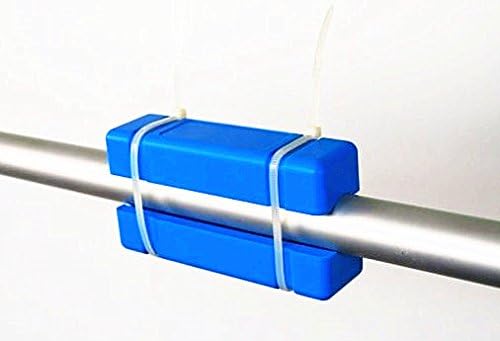Home Long Magnetic Water Filtration Conditioner Softener limescale remover, Blue, 120x45x35mm