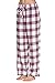 CYZ Women's 100% Cotton Super Soft Flannel Plaid Pajama/Lounge Pants