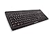 Cherry eVolution STREAM XT Corded Multimedia Keyboard - PS/2, USB - 104 Keys - Black - English (US)