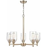 Millennium Lighting Arlett - 5 Light Chandelier-22.63 Inches Tall and 25 Inches Wide-Modern Gold Finish -Traditional Installa