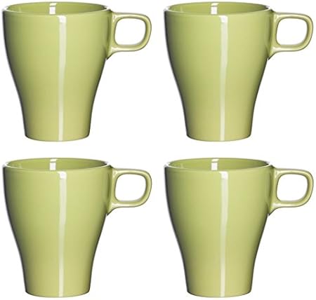 Ikea Fargrik 4 Mugs 25 Cl Tasse A Cafe Tasse A Cafe Vert Amazon Fr Cuisine Maison