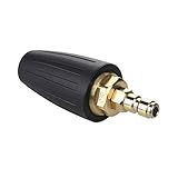 Tool Daily Quick Connect Turbo Spray Nozzle Universal for Hot and Cold Water Pressure Washers, 3000 PSI
