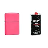 Zippo Neon Pink w/ 12 oz. Lighter Fluid