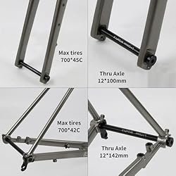 BSFHQS Gravel Bikes Framest Road Bike Frame 700C