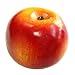 Gresorth 6pcs Lifelike Artificial Red Apple Faux Fake Apples Fruit Home House Kitchen Cabinet Decoration