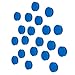 Scribble 1 Inch Office Magnets (20 Pack) – Blue Round Memo Magnets for Refrigerator, Whiteboard, Locker, and Classroom